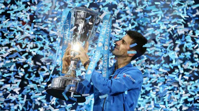 Djokovic khát khao san bằng kỷ lục 6 lần vô địch ATP Finals như Federer