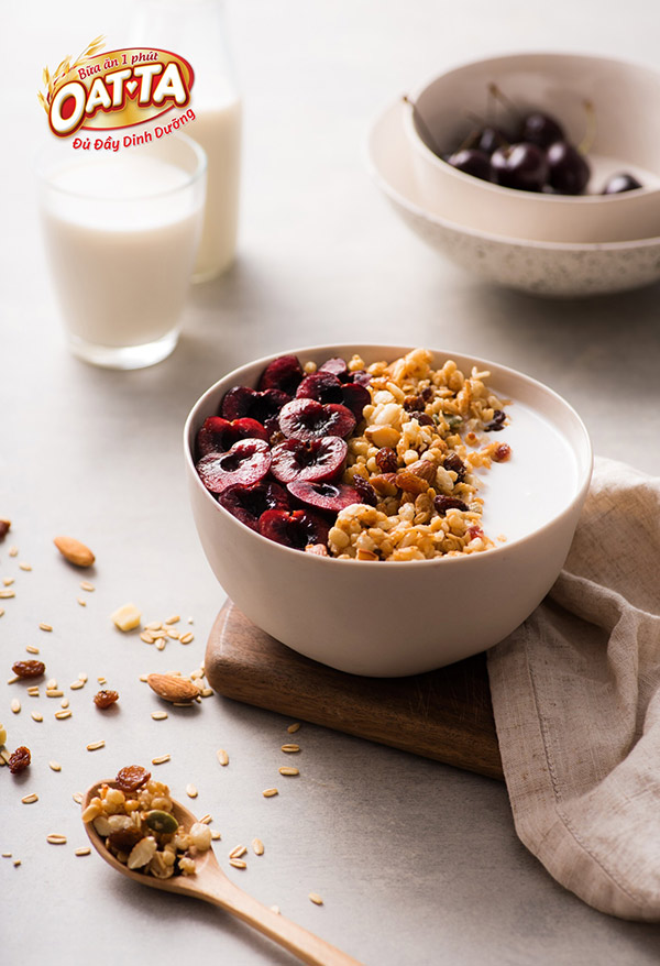 Bữa ăn 1 phút OATTA ngập tràn sắc màu hạnh phúc