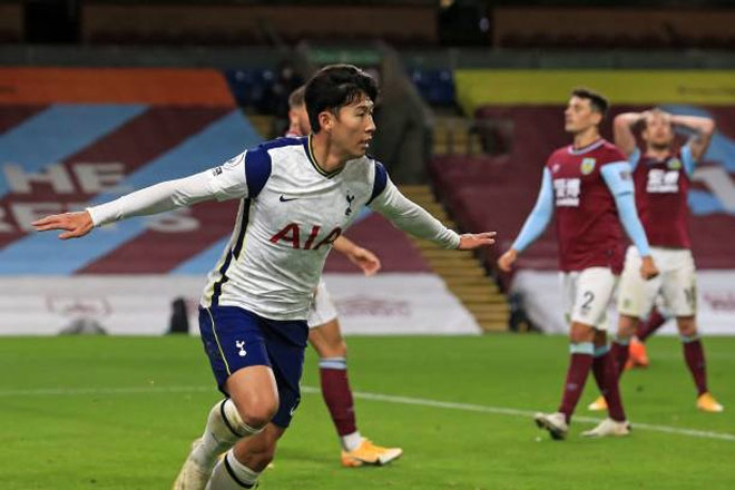 Son Heung Min đã ghi được 8 bàn thắng sau 8 vòng đầu tiên để giúp Tottenham đang xếp nhì bảng giải Ngoại hạng Anh mùa này
