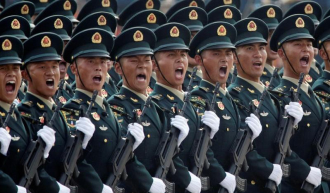 Trung Quốc đặt mục tiêu xây dựng lực lượng quân đội hiện đại vào năm 2027. Ảnh: REUTERS