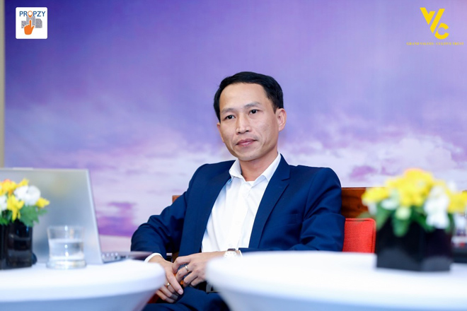 Ông Nguyễn Chí Hân – Chủ tịch HĐQT kiêm Tổng Giám đốc V V C Green: “V V C Green sẽ tập trung phát triển những kênh tương tác nhanh chóng, hiệu quả, tạo được sự khác biệt trong quản lý và quản lý đồng bộ giữa các dự án với nhau”