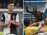 Bóng đá - Ronaldo được dự đoán đá tới 41 tuổi, vượt &quot;Vua&quot; Pele ghi bàn số 1 lịch sử