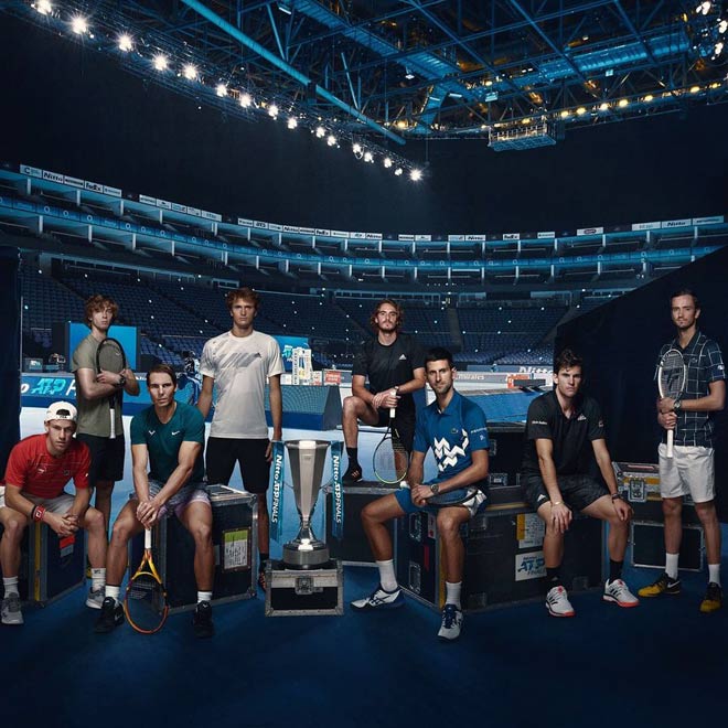 8 anh hào góp mặt ở ATP Finals năm nay