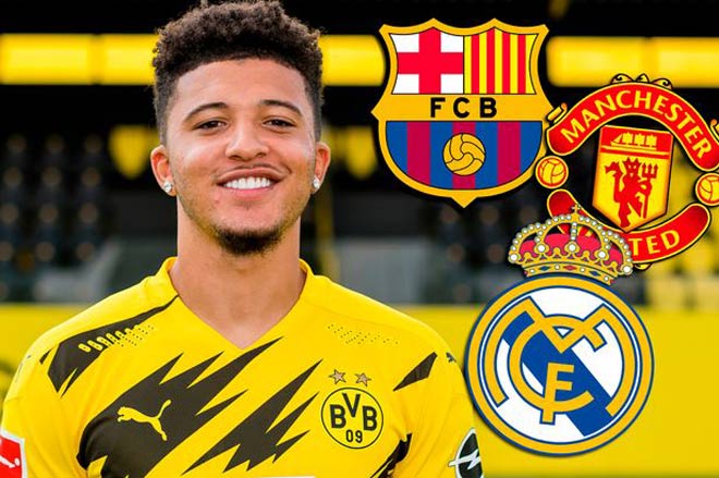 MU rút lui nhưng Sancho vẫn có thể đầu quân cho Barcelona hoặc Real Madrid mùa sau