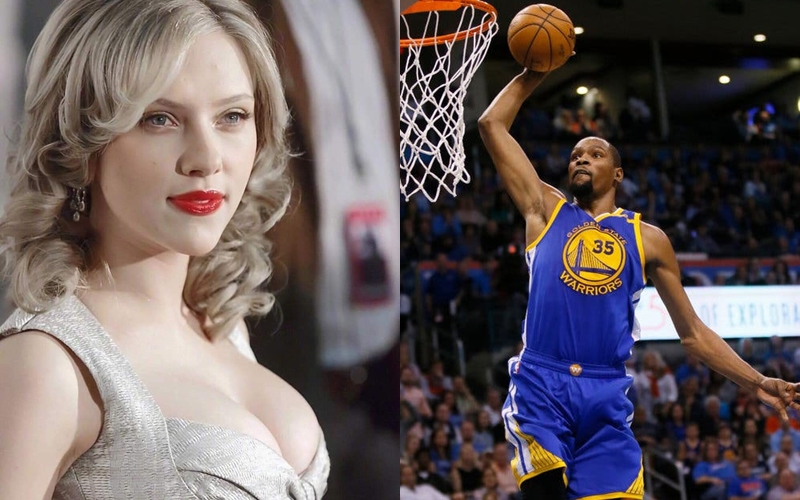 Cầu thủ bóng rổ Kevin Durant từng khôi hài nói anh sẵn sàng uống... nước tắm của Scarlett Johansson.