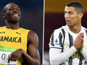 Bóng đá - Usain Bolt tuyên bố “siêu vận động viên” Ronaldo chạy nhanh hơn mình