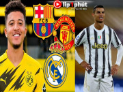 Bóng đá - Real đại chiến Barca cuỗm Sancho trước mũi MU, Ronaldo sắp rời Juventus vì sao? (Clip 1 phút Bóng đá 24H)