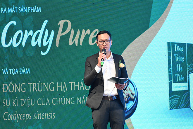 CEO Công ty Medifun, ông Nguyễn Tài Hoàng phát biểu khai mạc sự kiện