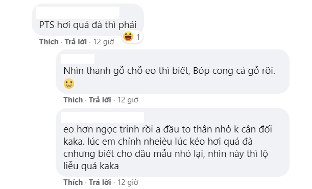 Tuy nhiên, cũng có người lên tiếng rằng Lillty Luta chỉnh ảnh quá đà, bóp méo gỗ.