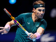 Thể thao - Video tennis Nadal - Rublev: Game 6 bùng nổ, &quot;Bò tót&quot; ra oai (ATP Finals)