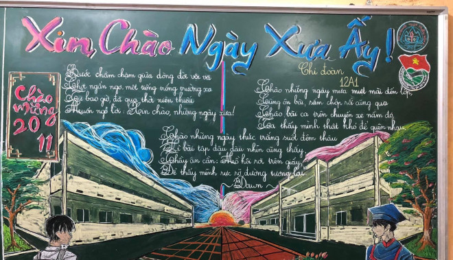 Tháng năm học trò là quãng thời gian đẹp đẽ nhất, đáng nhớ nhất và cũng nhiều tiếc nuối nhất - ảnh: Hà Huyền