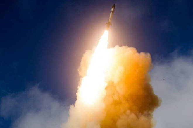 Tên lửa Standard Missile-3 (SM-3) Block IIA. Ảnh: Hải quân Mỹ