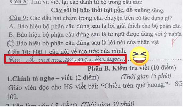 Ước mơ nhỏ nhoi của cậu bé không biết có được thực hiện.