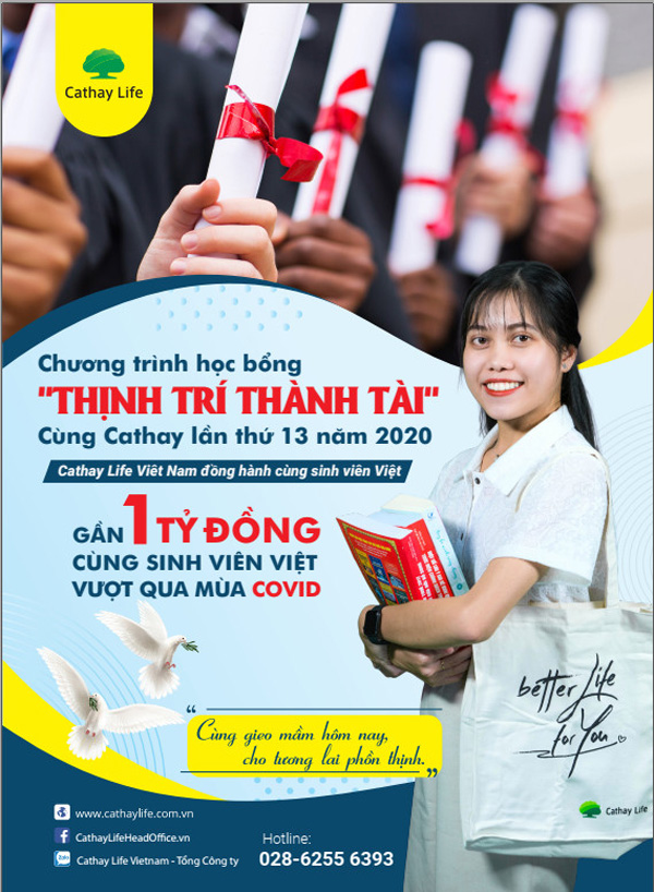 Cathay Life Việt Nam khởi động chương trình học bổng “Thịnh trí thành tài cùng Cathay” - 1