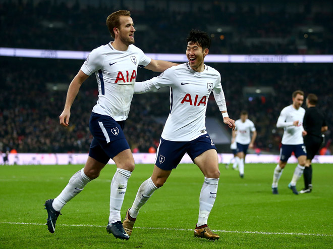 Harry Kane và Son Heung Min đang thi đấu rất ăn ý