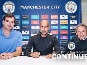 Bóng đá - NÓNG: Guardiola gia hạn 2 năm với Man City ngay trước đại chiến với Mourinho