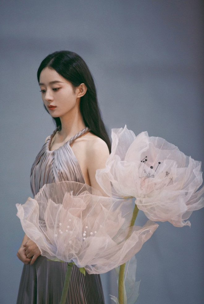 Triệu Lệ Dĩnh khiến fan lo lắng vì giảm cân quá đà, lộ vẻ tiều tụy dù diện đồ Dior - 1