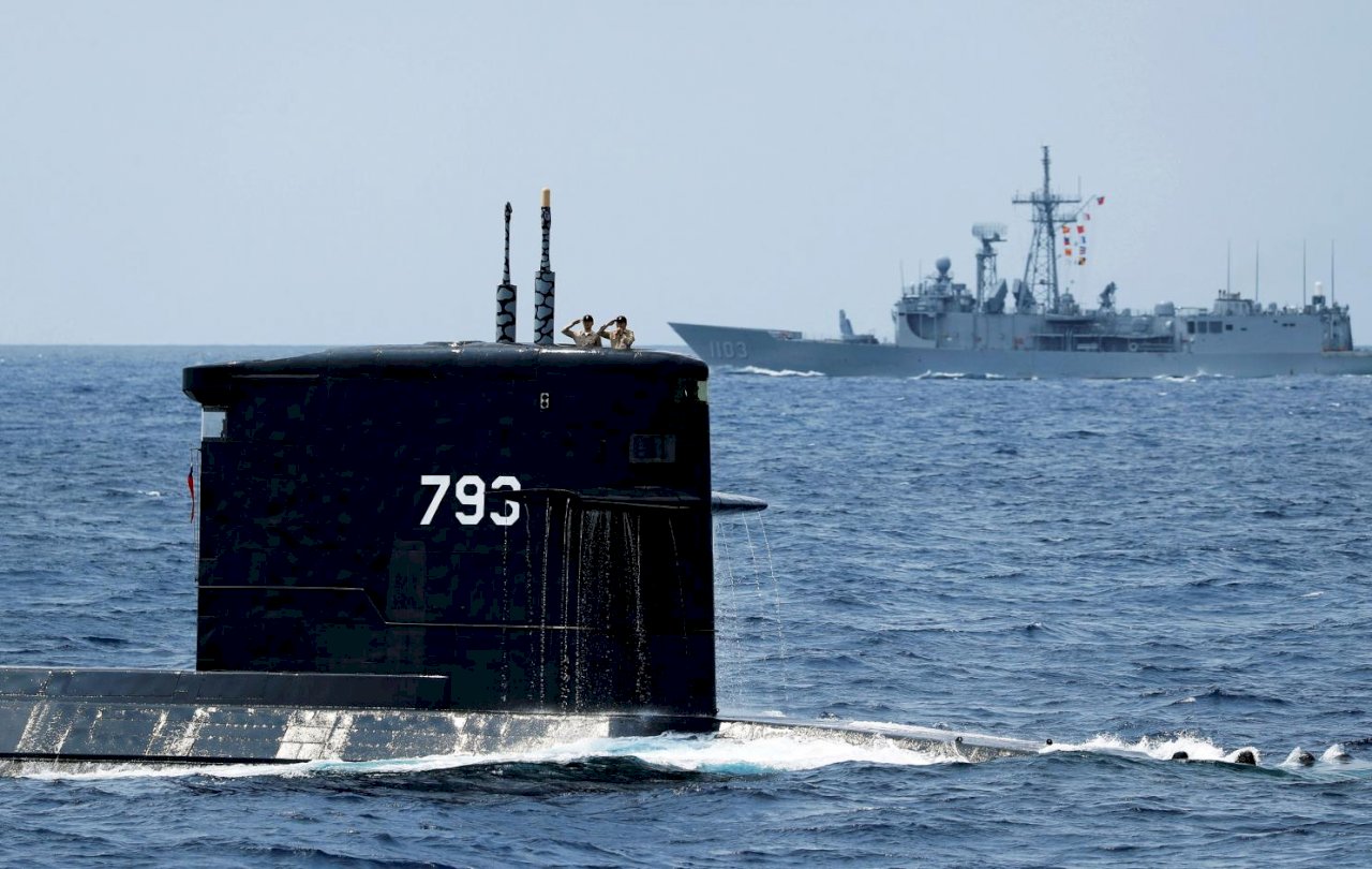 Một tàu ngầm của Đài Loan (ảnh: RT)