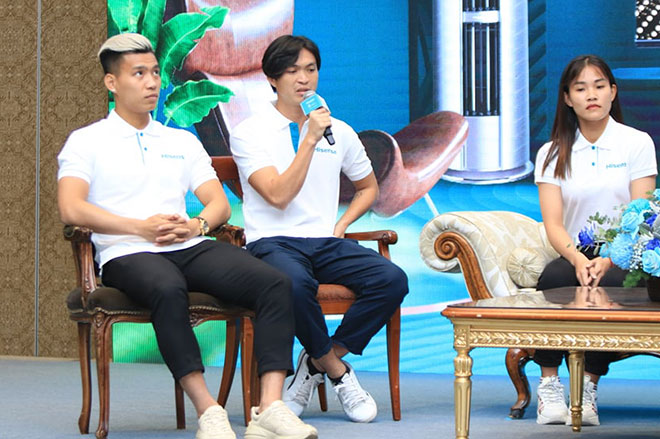 Tiền vệ Nguyễn Tuấn Anh bày tỏ sự thích thú khi có một quỹ hỗ trợ chi phí cho cầu thủ gặp chấn thương