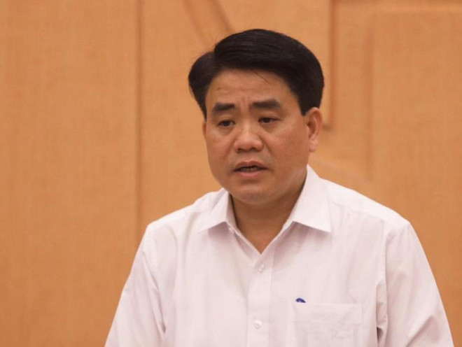 Cựu chủ tịch UBND TP Hà Nội Nguyễn Đức Chung. Ảnh: D.T