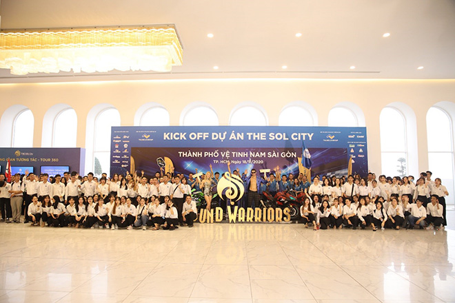 Sự kiện Kick-off Thành phố vệ tinh Nam Sài Gòn thu hút sự tham gia của hơn 2.500 chuyên gia tư vấn BĐS