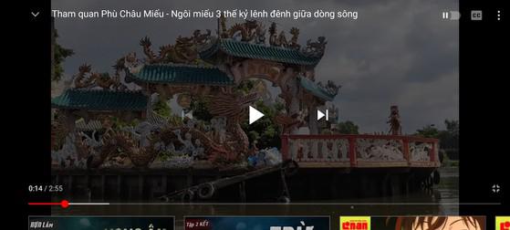 Dễ dàng truy cập vào chế độ toàn màn hình trên YouTube với vài cử chỉ đơn giản. Ảnh: MINH HOÀNG