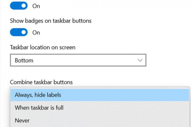 Hướng dẫn chuyển vị trí thanh taskbar trên Windows 10 - 7