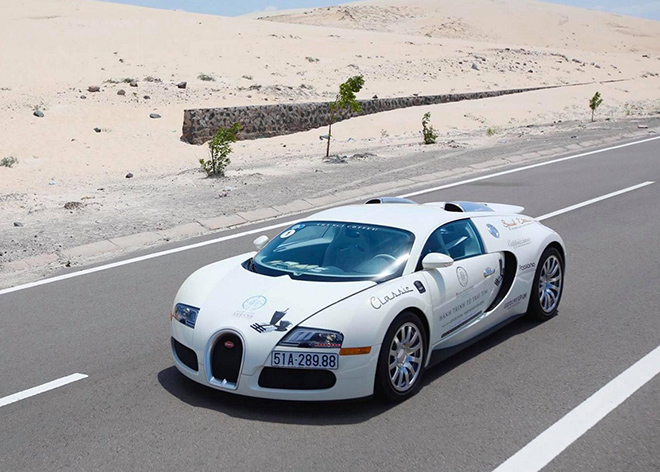 Bugatti Veyron duy nhất tại Việt Nam thuộc sở hữu của&nbsp;ông chủ cà phê Trung Nguyên.