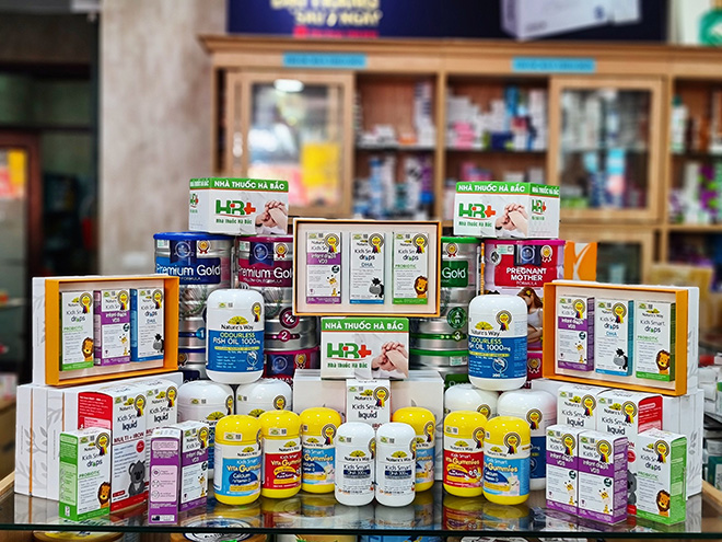 Các sản phẩm Nature’s Way đang được phân phối mạnh mẽ tại nhà thuốc Hà Bắc