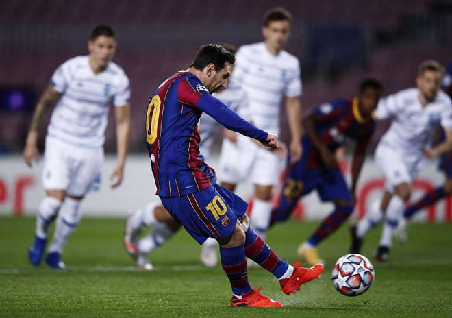 Lối chơi của Barca vẫn phụ thuộc rất nhiều vào Messi