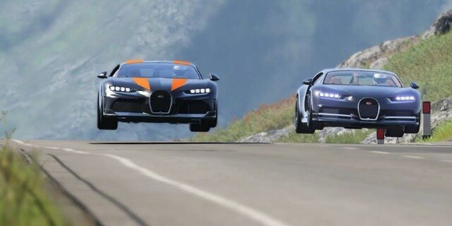 Bugatti Chiron: W16 8.0L Bugatti Chiron ra mắt lần đầu tiên vào năm 2016 tại Triển lãm ô tô Geneva, với nhiệm vụ thay thế Bugatti Veyron. Động cơ W16 8.0L đi cùng 4 bộ tăng áp cho công suất lên tới 1.479 mã lực và mô-men xoắn 1.180 lb-ft. Siêu phẩm này có khả năng tăng tốc 0-96 km/h chỉ trong 2,4 giây.

