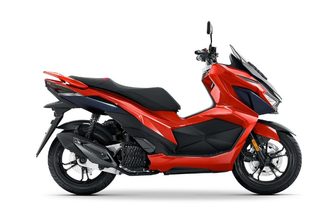 SYM Jet X 125 có diện mạo nhìn rất giống với mẫu xe tay ga Honda PCX.
