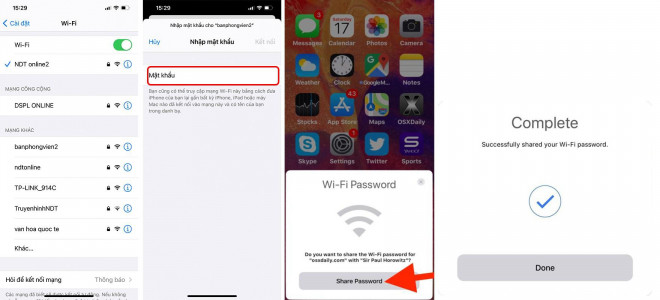 Hướng dẫn chia sẻ mật khẩu Wi-Fi bí mật và nhanh chóng trên iOS - 4