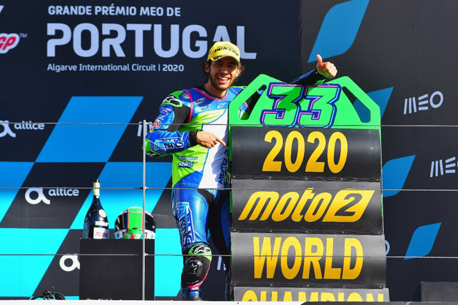 Bastianini đăng quang thể thức Moto2 trước khi bước lên MotoGP