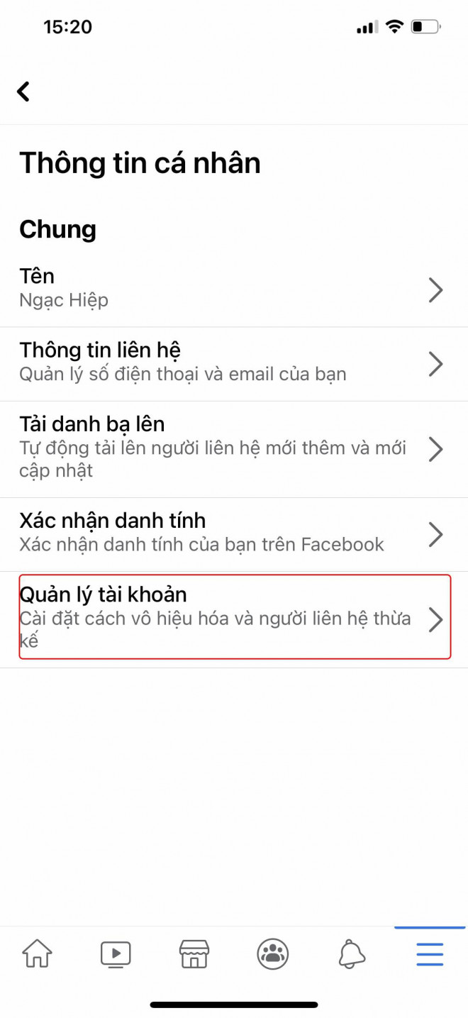 Hướng dẫn bạn khóa Facebook tạm thời bằng điện thoại - 2