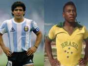 Bóng đá - Mãn nhãn 5 siêu phẩm World Cup của Maradona và Pele: Kẻ tám lạng, người nửa cân