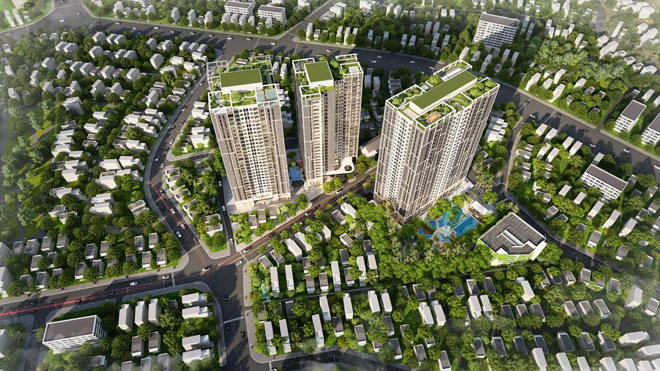 Dự án căn hộ sở hữu công viên xanh 4.000m2 ngay trung tâm Hà Nội - 2