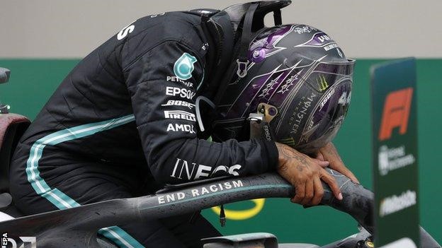 Hamilton là nhà vô địch của mùa giải 2020