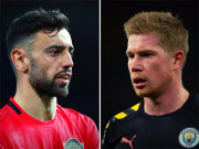 Bóng đá - Bruno Fernandes, De Bruyne so kè trong top tiền vệ hay nhất châu Âu