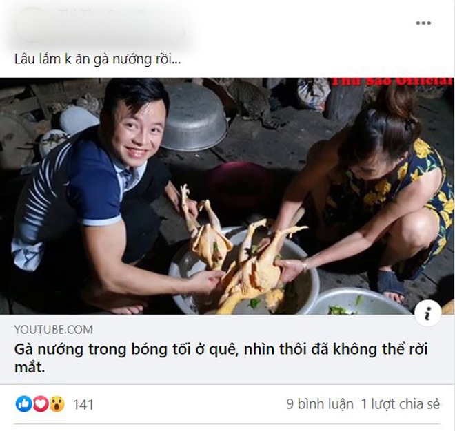 Mổ gà thôi cũng có thể thu hút sự quan tâm từ cư dân mạng (Ảnh chụp màn hình).