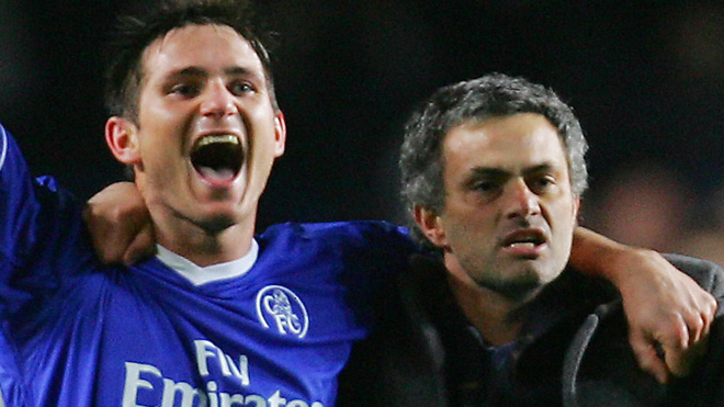 Lampard và Mourinho từng rất thân thiết