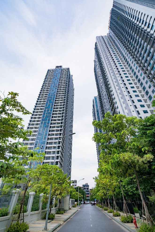 Tầm nhìn xanh đắt giá tạo nên sức hút của tòa Diamond – Goldmark City
