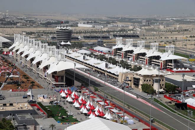 Đường đua Bahrain International Circuit đã sẵn sàng