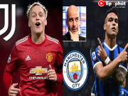 Bóng đá - MU lo mất Van De Beek vì &quot;trùm&quot; Serie A, Man City chốt mua &quot;đàn em&quot; Messi (Clip 1 phút Bóng đá 24H)