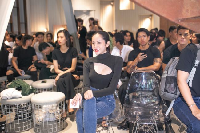 "Thánh lô tô" Lương Mỹ Kỳ tươi xinh trong buổi casting.