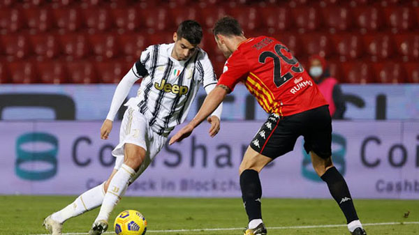 Trực tiếp bóng đá Benevento - Juventus: Morata nhận thẻ đỏ vào cuối trận (Hết giờ) - 1