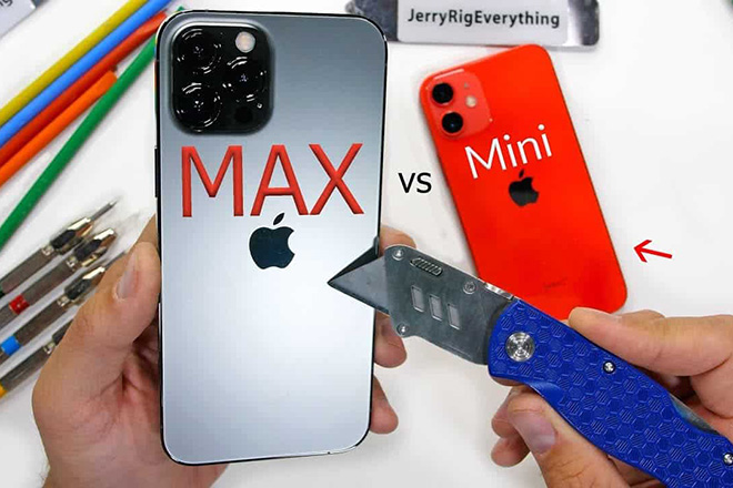 iPhone 12 Pro Max và 12 mini “trâu” ra sao - 1