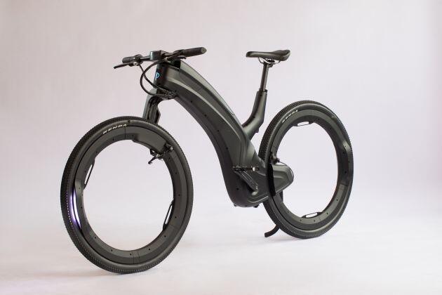 Xe đạp điện Reevo thiết kế lạ mắt với bánh xe không có nan hoa cùng nhiều trang bị công nghệ hiện đại