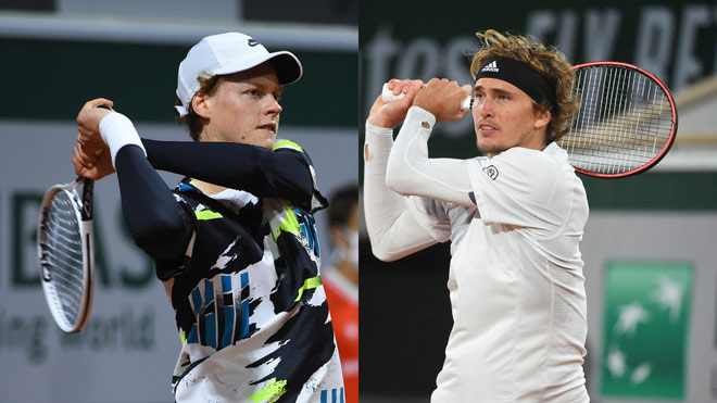 Sinner "bóc mẽ" Zverev lấy lý do ốm yếu để chữa thẹn cho thất bại ở Roland Garros năm nay