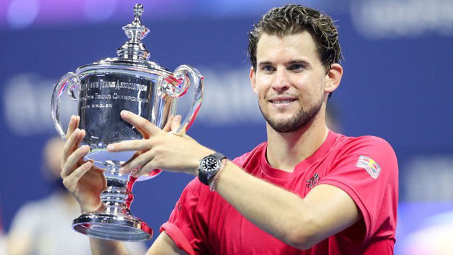 Dominic Thiem có Grand Slam đầu tiên sau chức vô địch US Open năm nay